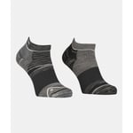 Ortovox Alpine Low Socks - Chaussettes en laine mérinos homme Black Raven 45 - 47
