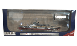 Warships World War II - British HMS Queen Elizabeth Model Diecast Amercom 1:1000