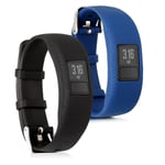 Silicone Watch Strap Set for Garmin Vivofit 4