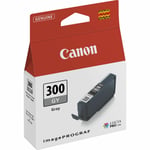 Genuine PFI300GY Grey Ink Cartridge, For imagePROGRAF PRO300 Printer PFI300