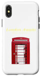 iPhone X/XS London UK, I Love London Vibes, Funny London Graphic Case