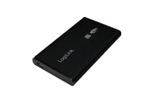 LogiLink Enclosure 2,5 Inch S-SATA HDD USB 3.0 Alu - lagringspakning - SATA 3Gb/s - USB 3.0