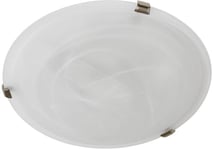 Åre Plafond Ø40cm Nickel/Vit