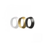 Kenny Ring för Kenny - vit/svart/guld (Färg: Guld)