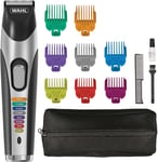 Wahl Colour Trim Stubble and Beard Trimmer Kit Silver 9891-117