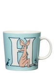 Moomin Mug 04L Abc H Home Tableware Cups & Mugs Coffee Cups Blue Arabia