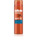Gillette Fusion5 Cocoa Butter Barbergel til mænd 200 ml