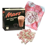 Dolce Gusto Mars Hot Chocolate Pod Capsules and Marshmallows 8 Pod Pack (Mars)