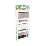 Spectrum Noir Colorista Coloured Pencils-Pack of 12-Natural Landscape, Multicolour, one Size