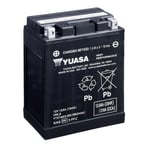 Yuasa 12V YTX14AH-BS MC-batteri 12Ah 134x 89 x 166 mm