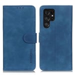 KHAZNEH Samsung Galaxy S23 Ultra etui - Blå