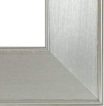 Mirror Frame, Twin Edge Silver  20x16 Inch