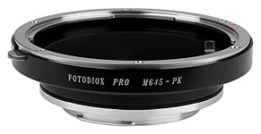 Fotodiox Pro Lens Mount Adapter Compatible with Mamiya 645 MF Lenses on Pentax K-Mount Cameras