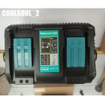 For Makita DC18RD 18v Li-Ion Twin Double Port Rapid Battery Charger 240V