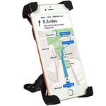 picK-me Motorcycle Phone Mount, 360° Rotation Universal Scooter Rearview Mirror Cell Phone Holder, Compatible for 4-6.5 inch iPhone and Android Smart Phone
