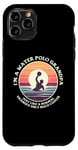 Coque pour iPhone 11 Pro Grandpa Water Polo Player Waterpolo Grandfather