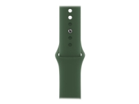 Apple - Band för smart klocka - Vanlig storlek - klövergrön - för Watch (38 mm, 40 mm, 41 mm)