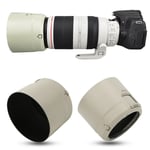 Annadue ET-83D White Plastic Lens Hood For EF 100-400mm F/4.5-5.6L IS II