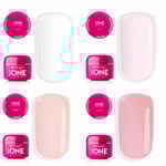 Base one - Builder / byggel 15g - 17 olika - UV-gel - Silcare Thick clear