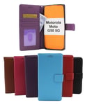 New Standcase Wallet Motorola Moto G50 5G (Svart)