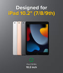 Ringke Fusion Plus Skal iPad 10.2 8th Gen (2020)  White/Lime Glow