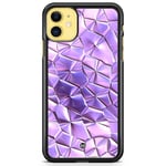 iPhone 11 Skal - Purple Crystal