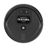 Fenteer Mini Smart Robot Vacuum Cleaner Sweeper Mopping UV Disinfection Diffuser Humidifier Intelligent Floor Carpet Cleaning Sweeping Machine - Black Battery Power