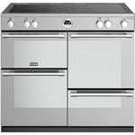 Stoves 444411427 Sterling 100cm Electric Induction Range Cooker - Stainless Steel