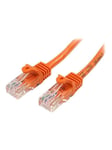 StarTech.com 7m Orange Cat5e / Cat 5 Snagless Ethernet Patch Cable 7 m - patch cable - 7 m - orange - Orange - 7 meter