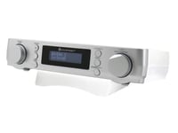 Soundmaster Ur2022si, Klockradio, Digital, Dab+, Fm, 1 W, Lcd, Silver