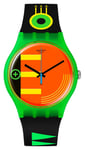 Swatch SO29G106 NEON RIDER (41mm) Multi-Coloured Neon Dial Watch