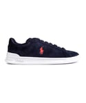 Ralph Lauren Mens Polo Heritage Trainers - Blue - Size UK 8