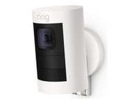 Ring Stick Up Cam Battery - Gen 3 - Nätverksövervakningskamera - Inomhusbruk, Utomhusbruk - Vädertålig - Färg (Dag&Natt) - 1920 X 1080 - 1080P - Ljud - Trådlös - Wi-Fi