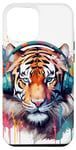iPhone 12 Pro Max Tiger DJ Headphones Case
