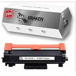 Kraken, TN2420 3000 Pages Tn2410 Brother Toner Compatible pour Imprimante Laser Toner Brother mfc l2710dw MFC-L2730DW MFC-L2750DW DCP-L2510D DCP-L2530DW DCP-L2550DN HL-L2310D HL-2350DN, Noir