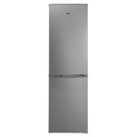 SIA Freestanding silver combi fridge freezer 182L capacity, 3 shelves SFF1570SI