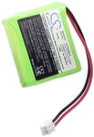 Kompatibelt med Siemens Gigaset E450, 2.4V, 500 mAh