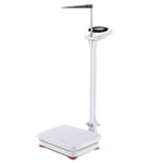 GWW MMZZ Precision Electronic Scales, Height and Weight Scales, Eye Level Digital Physician Scale, LED HD Display, 180kg/396 lb