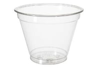 Plastmugg Fresh Pulsar 28 Cl Ø95x73 Mm Eu280 Rpet Clear,50 St/Ps - (50 St.)