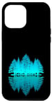 iPhone 15 Plus Enchanted Forest Reflection in Calming Blues Case