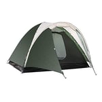 KEDUODUO Portable Folding Tents,3-4 People Outdoor Camping Tent Sun Shelter Waterproof Shade Canopy for Sports Hiking Travel