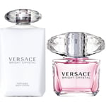 Versace Bright Crystal Duo EdT 90ml, Body Lotion 200ml -