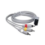 Cable Audio-Video (Rca) Pour Console De Jeu Nintendo Wii Av Cable