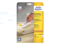 Avery L4734rev - Borttagbar Häftning - Vit - 143.5 X 199.6 Mm 50 Stk (25 Ark X 2) Etiketter