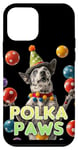 Coque pour iPhone 12 mini Blue Heeler Jouet de jongleur pour chien de bétail australien Motif pattes