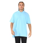 VR2 Denim Mens Polo T-Shirt Big and Tall Standard Fit Top, UK Size- 3XL to 8XL