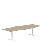 Lanab Group Konferensbord 2800 X 1200 800 | Upptill 10 personer Vitlaserad ask