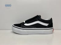 Vans Old Skool Classic Kids Trainers Junior Shoes Black White UK Size 11 EUR 28
