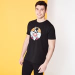 Looney Tunes Kaboom Collection Classic Sylvester Men's T-Shirt - Black - 5XL - Black