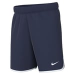 NIKE DH8408-410 Y NK DF LSR V Short W Shorts Unisex Midnight Navy/White/White Size L